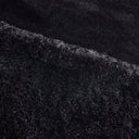 Malea - Shaggy Duvet Cover Set - Black