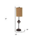 Traditional Table Lamp - Bronze