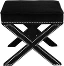 Nixon - Bench Ottoman - Meridian Furniture - Bench Ottomans - Elite Enclave Home