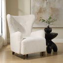 Ingel - Wingback Armchair - White - Uttermost - Wingback Chairs - Elite Enclave Home