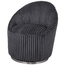Crue - Fabric Swivel Chair - Uttermost - Swivel Chairs - Elite Enclave Home