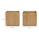 Plank - Nightstand - Light Brown - Moe's Home Collection - Accent Nightstands - Elite Enclave Home