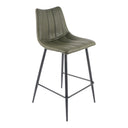 Alibi - Counter Stool (Set of 2) - Dark Green - Moe's Home Collection - Stool Sets - Elite Enclave Home