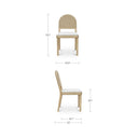Claire - Dining Chair (Set of 2) - Natural - Moe's Home Collection - Chair Sets - Elite Enclave Home