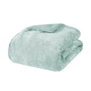 Mira - 3 Piece King/California King Crushed Velvet Sherpa Reversible Comforter Set - Aqua - Intelligent Design - Comforters & Sets - Elite Enclave Home