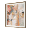 Uphill - Framed Abstract Print - Light Brown - Uttermost - Framed Prints- Elite Enclave Home