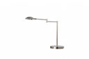 Metal Desk Table Lamp With Shade - Silver