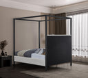 James - Canopy Bed - Meridian Furniture - Canopy Beds - Elite Enclave Home