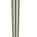 Metal USB Table Lamp With Off - White Empire Shade - Nickel - HomeRoots - Table Lamps - Elite Enclave Home