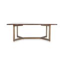 Kade - Dining Table - Dark Brown / Gold
