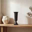 Cassia - Cast Aluminum Vase - Black - Moe's Home Collection - Vases & Jars - Elite Enclave Home