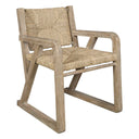 Chatham Seagrass - Dining Chair - Light Brown - Uttermost - Arm Chairs- Elite Enclave Home