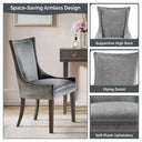 Ultra - Dining Side Chair (Set of 2) - Dark Gray - Madison Park Signature - Chair Sets - Elite Enclave Home