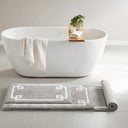 Evan - 24" x 72" Tufted Bath Rug - Gray - Madison Park - Bath Rugs & Mats - Elite Enclave Home