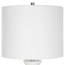 Fountain - Marble Buffet Lamp - White