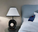 Baseball Themed Table Lamp - Brown