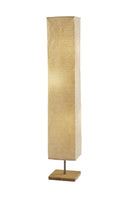 Wildside Paper Shade Floor Lamp With Wood Base - Natural - HomeRoots - Floor Lamps - Elite Enclave Home