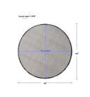 Junius - Round Mirror - Antique White