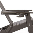 Heavy Duty Plastic Adirondack Chair - Chocolate