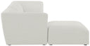 Miramar - 4 Piece Modular Sectional - Meridian Furniture - Stationary Sectionals - Elite Enclave Home