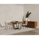 Bent - Round Dining Table - Natural Stain - Moe's Home Collection - Dining Tables - Elite Enclave Home