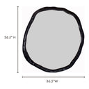 Foundry - Large Mirror - Black - Moe's Home Collection - Accent Mirrors - Elite Enclave Home