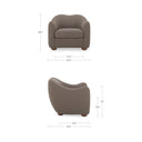 Bria - Accent Chair - Brown - Moe's Home Collection - Accent Chairs - Elite Enclave Home