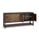 Avara - 4 Door Cabinet - Brown - Classic Home - Buffets - Elite Enclave Home