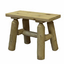 Wood End Bench Pair - Natural