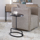 Jessenia - Marble Accent Table - Black