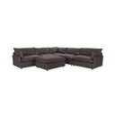 Caplan - 6 Piece Modular Sectional With Ottoman - Classic Home - 2 Piece Living Room Sets - Elite Enclave Home