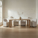 Segment - Large Dining Table - Heritage Brown - Moe's Home Collection - Dining Tables - Elite Enclave Home
