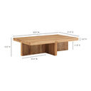Folke - Rectangular Coffee Table - Light Brown - Moe's Home Collection - Coffee Tables - Elite Enclave Home