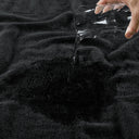 800GSM - 8 Piece Antimicrobial Towel Set - Black - Madison Park Signature - Towel Sets - Elite Enclave Home