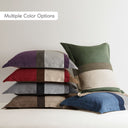 Boulder Stripe - King/California King Pieced Comforter Set - Green