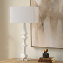 Mayme - Table Lamp - White - Uttermost - Table Lamps - Elite Enclave Home
