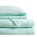 Micro Fleece - 4 Piece Queen Sheet Set - Aqua