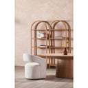 Barrow - Rolling Dining Chair - White Mist - Moe's Home Collection - Side Chairs - Elite Enclave Home
