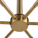 Cret - 12 Light Brass Chandelier - Bronze - Uttermost - Chandeliers- Elite Enclave Home
