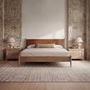 Crosby - Queen Bed - Brown - Moe's Home Collection - Upholstered Beds - Elite Enclave Home