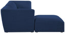Miramar - 4 Piece Modular Sectional - Meridian Furniture - Stationary Sectionals - Elite Enclave Home