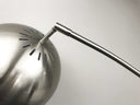 Steel Arc Floor Lamp With Solid Color Bowl Shade - Silver - HomeRoots - Floor Lamps - Elite Enclave Home
