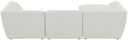 Miramar - 4 Piece Modular Sectional - Meridian Furniture - Stationary Sectionals - Elite Enclave Home