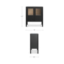 Hannah - Display Cabinet - Black - Moe's Home Collection - Display Cabinets - Elite Enclave Home