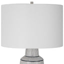 Breton - Nautical Stripe Table Lamp - White