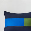 Morris - Stripe Printed Comforter Set - Multi
