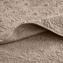Quebec - Reversible Coverlet Set - Khaki