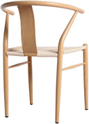 Beck - Hand Woven Rope Dining Chair (Set of 2) - Meridian Furniture - Chair Sets - Elite Enclave Home