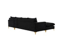 Naomi - Reversible Sectional - Meridian Furniture - Stationary Sectionals - Elite Enclave Home