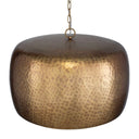 Lemont - Hammered Brass 1 Light Pendant - Brass - Uttermost - Pendant Lighting- Elite Enclave Home